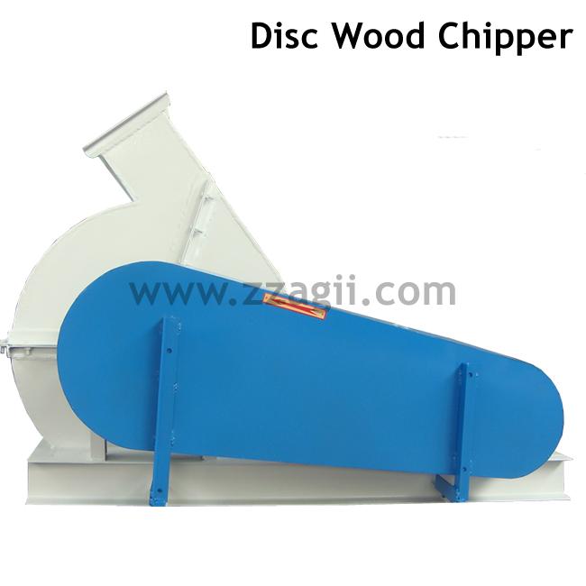 high efficiency disc type electric wood chipper shredder machine
