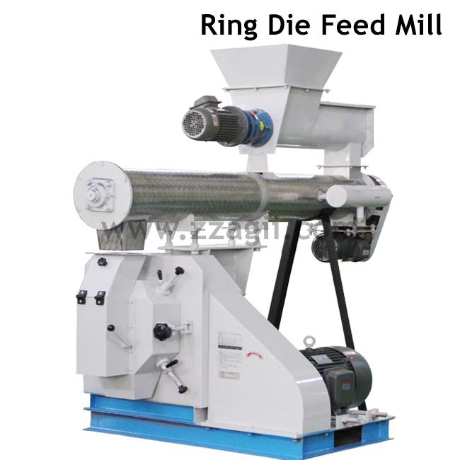 Professional Ring Die Animal Feed Pellet Making Machine