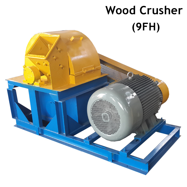 Timber Wood Grinder Waste Wood Crushing Machine