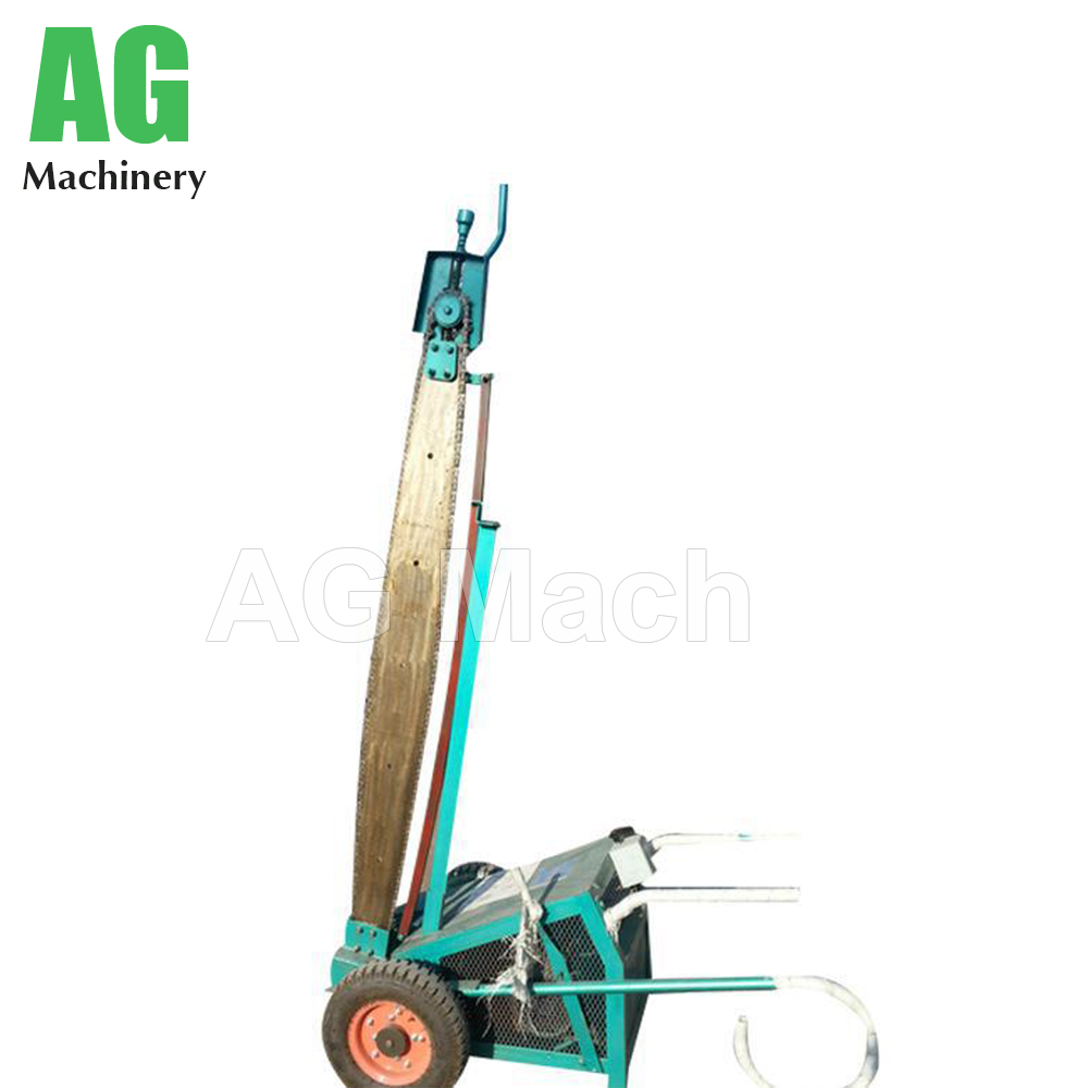 Chinese Factory Supplier gas chain saw wood slasher log cutting sawmill machine