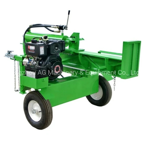 Horizontal and Vertical Gasoline Engine 20-40 Ton Hydraulic Log Splitter
