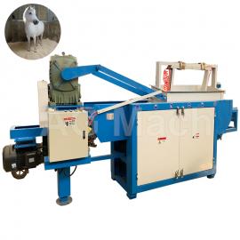 Horizontal wood shavings mill machine for horse chicken bedding 