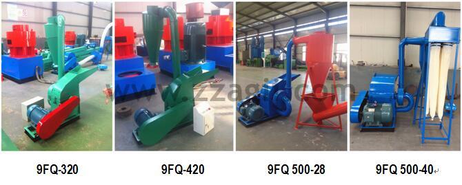 wood hammer mill machine