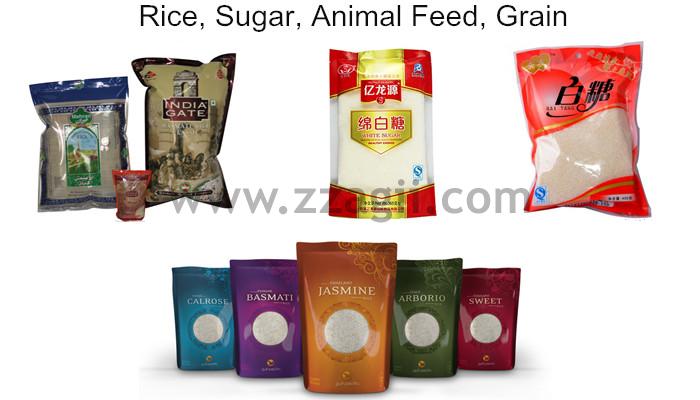 rice sugar seeds packaging machine